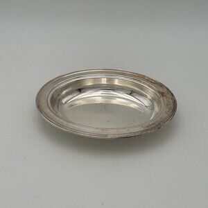 Armor Silver-Plated Shallow Oval Bowl